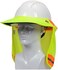 EZ-Cool 396-801FR FR Treated Hi-Vis Mesh/Polyester Hard Hat Visor and Neck Shade