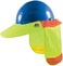 EZ-Cool 396-801FR FR Treated Hi-Vis Mesh/Polyester Hard Hat Visor and Neck Shade