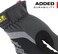 Mechanix Wear: قفازات عمل سريعة الملامة - تعمل باللمس (وسط، أسود)