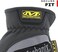 Mechanix Wear: قفازات عمل سريعة الملامة - تعمل باللمس (وسط، أسود)
