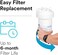 Aqua-Pure 3M Aqua-Pure, White 70020007418 Under Sink Full Flow Water Filter System AP200, 5528901