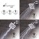 Speakman, Brushed Nickel S-3021-BN Kubos Anystream High Pressure Adjustable 2.5 GPM Shower Head