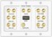 TNP Products Tnb Home Theater Speaker Wall Plate Port - 7.1 Surround Sound Distribution Board, Gold Plated Copper Connector, Arc Alf1 Subwoofer Jack, Hdmi 4K Arc Fhd (3 Sets)