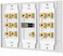 TNP Products Tnb Home Theater Speaker Wall Plate Port - 7.1 Surround Sound Distribution Board, Gold Plated Copper Connector, Arc Alf1 Subwoofer Jack, Hdmi 4K Arc Fhd (3 Sets)