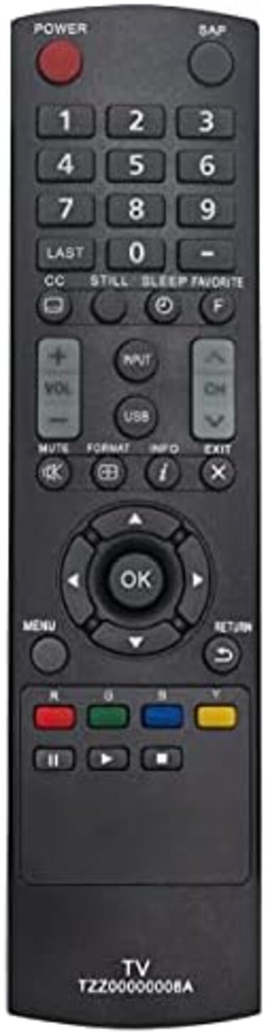 Beyution Remote Control TZZ00000008A for Panasonic LCD TV TC-L42U5 TC-L32C5 TC-32LC54 TC-L3252C TC-L32C5X TC-L422U5X
