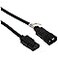 تريب لايت سلك تمديد مرن بطول 6 قدم، C14 إلى C13، 15A، 14 AWG، أبيض (P005-006-AWH)