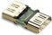 VICTEK 5-Pack HDMI Keystone Female to Female Coupler Snap-in for Wall Plate - White