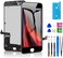 Diykitpl for iPhone 8 Plus Screen Replacement Black 5.5 Inch, 3D Touch LCD Digitizer Display for iPhone 8 Plus, with Repair Tools Kit for A1864,A1897,A1898 Glass Screen