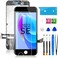 شاشة بديلة لهاتف iPhone SE 2022/SE الجيل الثالث، مجموعة شاشة عرض ثلاثية الابعاد 4.7 بوصة تعمل باللمس لهاتف A2783، A2595، A2785، A2782، A2784 مع ختم مقاوم للماء + ادوات اصلاح + واقي شاشة