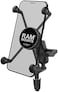 رام ماونتس حامل موبايل كبير مع قاعدة شوكة للدراجات النارية من اكس جريب، RAM-B-176-A-UN10U مع ذراع قصيرة للسيقان بقطر 12 ملم إلى 38 ملم