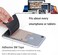 AgentWhiteUSA Cell Phone Wallet, Stick on Wallet (3 Pieces) : (for Credit Card, Business Card &amp; Id)   Works with Almost Every Phone   iPhone, Android &amp; Most Smartphones (GREYBLKWHT)