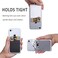 AgentWhiteUSA Cell Phone Wallet, Stick on Wallet (3 Pieces) : (for Credit Card, Business Card &amp; Id)   Works with Almost Every Phone   iPhone, Android &amp; Most Smartphones (GREYBLKWHT)