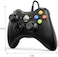 VOYEE Xbox 360 Controller Upgraded Wired Controller Compatible with Microsoft Xbox 360 &amp; Slim/PC Windows 10/8/7 (Black)