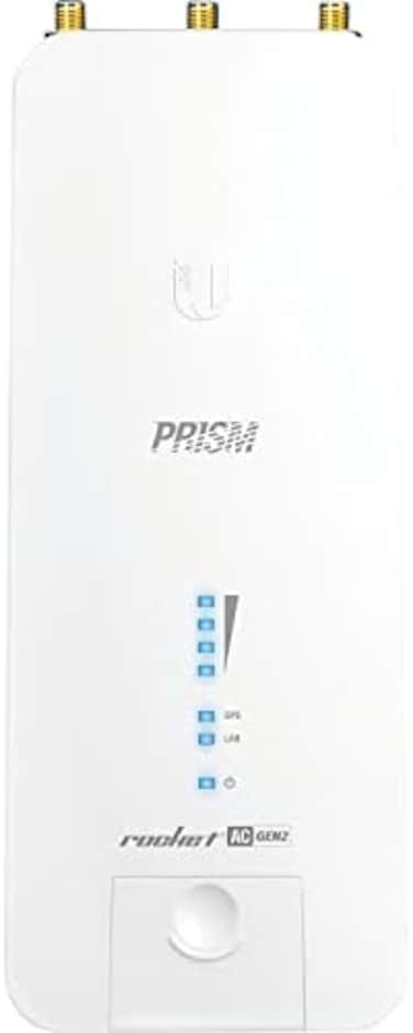 Ubiquiti Networks RP-5AC-GEN2-US 5 GHz Rocket AC Prism Gen 2, White