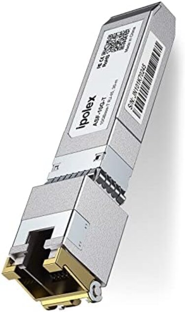 جهاز إرسال واستقبال نحاسي 10G SFP+ RJ45 10GBase-T RJ-45 SFP+ متوافق مع سيسكو SFP-10G-T-S، يوبيكويتي يونيفاي UF-RJ45-10G، ميكروتيك، فورتنيت، نتجير، دي لينك، سوبرمايكرو، تي بي لينك (CAT.6a/CAT7، 30)