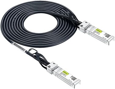 10Gtek for Force10 CBL-10GSFP-DAC-3M 10GBASE-CU SFP+ كابل نحاسي مباشر مرفق) كابل توأم غير نشط 3 متر