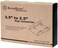 SilverStone SST-SDP08 - شاشة 3.5 بوصة مع حامل لـ 2x 2.5 بوصة SSD/HDD