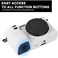 Easy Hood Case for Sony Alpha A6000 ILCE-6000 Digital Camera, Anti-Scratch Soft Silicone Housing Protective Cover Protector Skin (White)