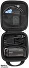 CaseSack Camcorder Case for Sony HD Video Recording HDRCX440, HDRCX405 Handycam; Canon VIXIA HF R800, Panasonic HC-V180K, Kimire HD Recorder, Sony HDRAZ1VR/W, SiOnyx Aurora Day/Night Action Camera