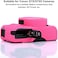 Yisau G7 X Mark II G7 X Removable Lens Cover Silicone Case for Canon PowerShot G7X II G7X (Rosered)