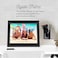 Aluratek 8 Inch LCD Digital Photo Frame with Auto Slideshow Using USB SD/SDHC (ADPF08SF) - Black