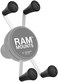 RAM Mounts X-Grip Rubber Cap 4-Pack Replacement RAP-UN-CAP-4U (Black)