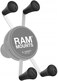 RAM Mounts X-Grip Rubber Cap 4-Pack Replacement RAP-UN-CAP-4U (Black)