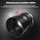 عدسة Lightdow F 85mm F1.8 بورتريه - عدسة متوسطة البعد البؤري، تركيز يدوي، لكاميرات DSLR من نوع Nikon D7500/D7200/D5600/D5300/D5200/D5100/D3500/D3400/D3300/D3200/D850/D810/D800/D750/D610/D500/D60/D6/D5/D4