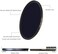 LENSKINS 82mm ND64 Filter 6 Stop Neutral Density Filter for Camera Lenses 16-Layer Multi-Resistant Coated German Optics Glass Weather-Seal ND Filter with Lens Cloth