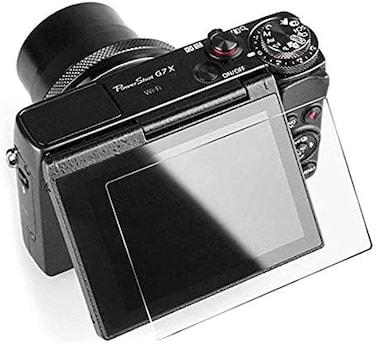 [عبوتان] واقي شاشة من الزجاج المقوى لكاميرا Canon G7X Mark III - غشاء واقي شاشة رفيع للغاية لكاميرا Canon G7 X Mark III G9X Mark II GX7 GX9