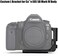 لوحة Sunwayفوتو PCL-5DIV QR L من أجل Canon 5D Mark IV Arca/RRS متوافقة مع Sunway