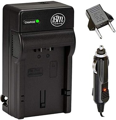 Big Mike's CGA-S006 Battery Charger for Panasonic Lumix DMC-FZ7 DMC-FZ8 DMC-FZ18 DMC-FZ28 DMC-FZ30 DMC-FZ35 DMC-FZ50 Digital Camera + More!!