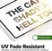My Sign Center Beware of The Dog The Cat is Shady - 14"x10" .040 Rust Free Aluminum - Made in USA - UV Protected and Weatherproof - A82-379AL