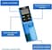 Solaxx Met01A Safedip Digital Test Meter For Ph, Chlorine, Salt And Temperature