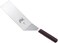 Mercer Culinary Hell's Handle Grill Scraper, 4 Inch x 4-1/2 Inch, Maroon 8-inch by 4-inch blade Metallic M18350