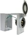 Reliance Controls Generators Up to 7,500 Running Watts PB30 30-Amp NEMA 3R Power Inlet Box, Gray