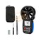مقياس حرارة الريح رقمي 866B-WM محمول باليد مع قياس الارتفاع وhpa أطراف سرعة الرياح ودرجة الحرارة (درجة مئوية/فهرنهايت) ونقطة الندى وبرودة الرياح مع اضاءة خلفية ورطوبة