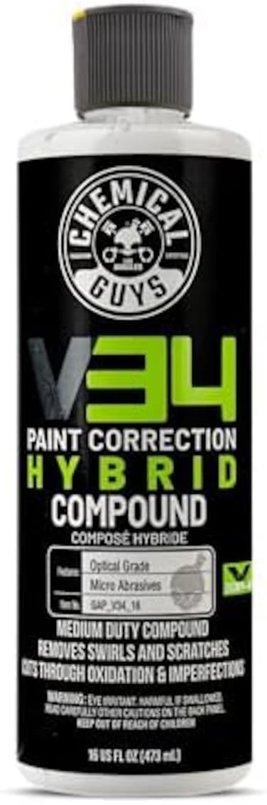 Chemical Guys V34 Optical Grade Hybrid Compound, 16 oz., GAP_V34_16