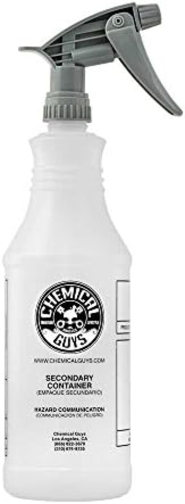 Chemical Guys ACC_130 Professional Chemical Guys Chemical Resistant Heavy Duty Bottle and Sprayer (32 oz)