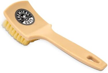 Chemical Guys Induro 7 Heavy Duty Nifty Interior Carpet/Upholstery Cleaning Brush for Car, accg25- Beige
