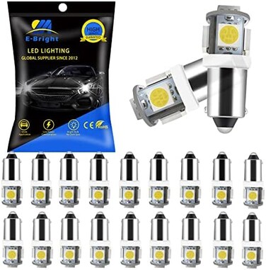 ايفربرايت 24V0024 ابيض BA9S-5050-5SMD-24V