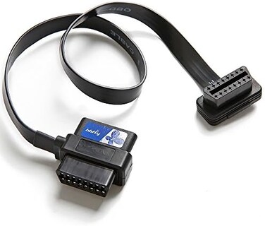 بي بي فلاي -A9 obd II obd2 وصلة مقسم 16 دبوس 1 × ذكر و2 × محول كيبل تمديد انثى (2 قدم/60 سم)
