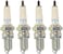 NGK 5129 Spark Plugs 4 PK (DPR7EA-9)