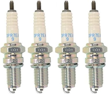NGK 5129 Spark Plugs 4 PK (DPR7EA-9)