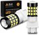 Alla Lighting Super Bright LED 3156 3157 لمبة عالية الطاقة 2835 SMD 4057 3156 3056 4114 3057 3157 LED 6000K زينون أبيض T25 إشارة الانعطاف/احتياطي/فرامل مصابيح إضاءة خلفية (مجموعة من 2)