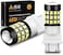 Alla Lighting Super Bright LED 3156 3157 لمبة عالية الطاقة 2835 SMD 4057 3156 3056 4114 3057 3157 LED 6000K زينون أبيض T25 إشارة الانعطاف/احتياطي/فرامل مصابيح إضاءة خلفية (مجموعة من 2)