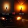 Alla Lighting 3157 مصابيح إضاءة LED فائقة السطوع 3156 3056 3157KX 4157 3457 4157NAK 3757 T25 وتدي LED إشارة انعطاف، أصفر كهرماني