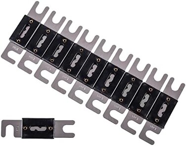 سكار اوديو صمامات ANL مطلية بالنيكل 150 امبير (عبوة من 10 قطع) - SK150A-ANL-10PK