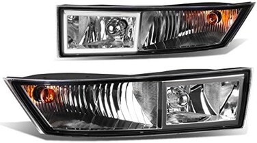 dna Motoring Lamp الضباب FL-ZTL-801-CH لجانب السائق والراكب إنتاج الرؤية [متوافق مع كاديلاك اسكاليد 07-14 / 07-14 ESV / 07-13 EXT]