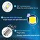 مصابيح سيارة BA9S LED السطوع BA9S من شوي، BA9 53 57 1895 64111 مصباح LED لباب الديناميكية ولوحة المظلات للتخييم في الهواء الطلق، قلم من 10 قطع